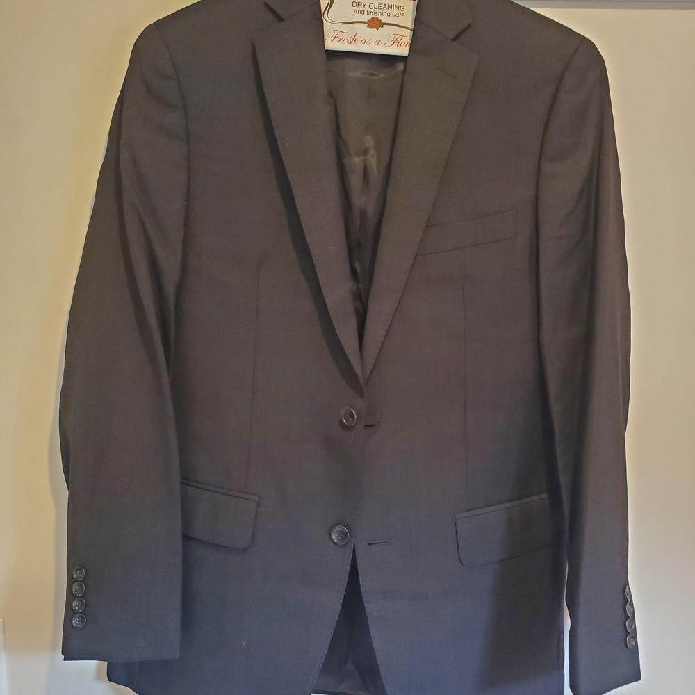Marc Anthony Charcoal Men's Suit Jacket